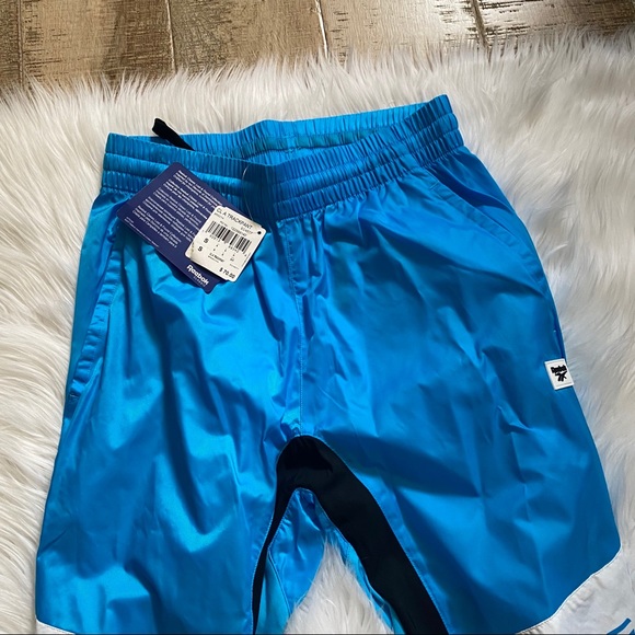 NWT Reebok Blue/Turquoise Classic Advance Track Pants - Men's Size Small - Picture 7 of 9